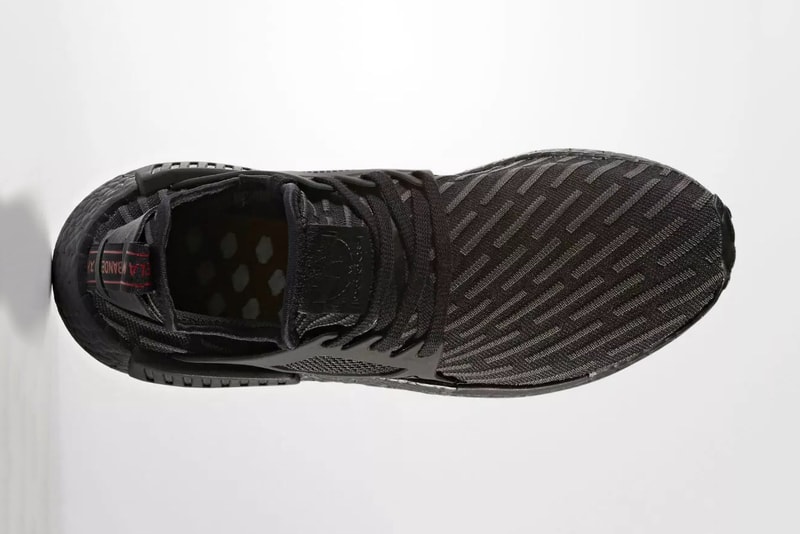 adidas NMD XR1 "Triple Black" のクロースアップイメージが登場