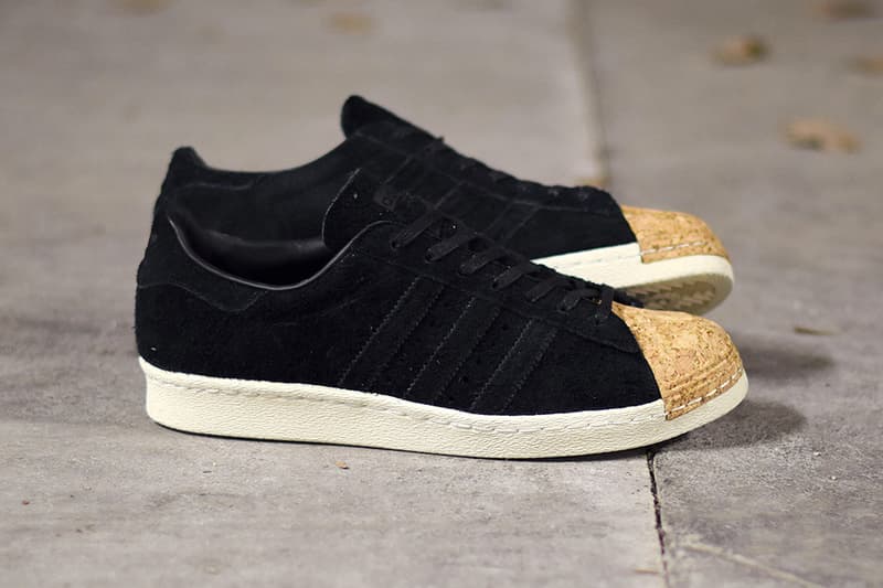 adidas Originals よりコルク仕様の Superstar 80s が登場