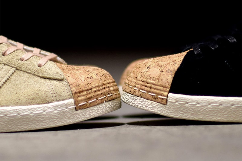 adidas Originals よりコルク仕様の Superstar 80s が登場