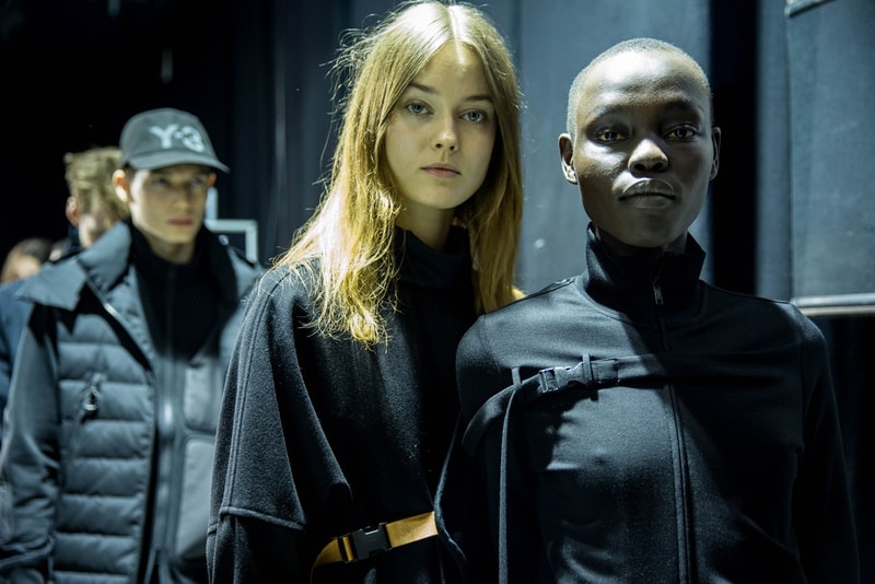 アディダス Y-3 2017年秋冬コレクション　バックステージ