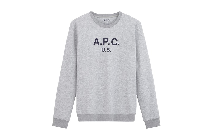 A.P.C. がアメリカ製のスウェット & Tシャツをリリース