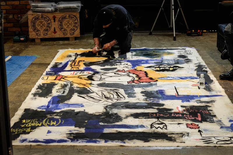 クロムハーツがマット・ディジャコモ特別展を開催：アートピース制作風景をレポート