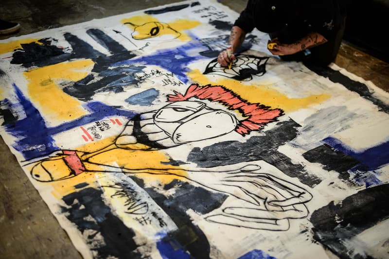 クロムハーツがマット・ディジャコモ特別展を開催：アートピース制作風景をレポート