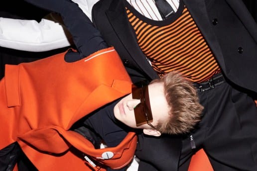 Dior Homme 2017年秋冬コレクションのバックステージにてフォトシューティングを敢行