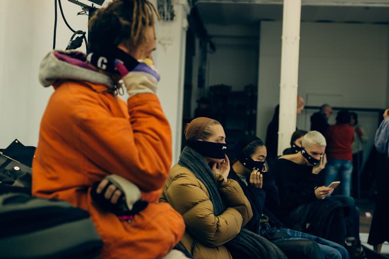 ファッセタズム 2017年秋冬コレクション　バックステージ