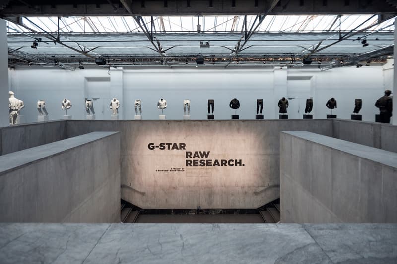 G-Star RAW アイター・スロープによるパリでの Raw Research. プレゼンテーション