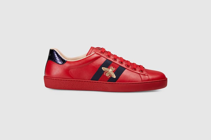 グッチ Ace Low Top のニューデザインシリーズ