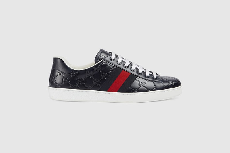 グッチ Ace Low Top のニューデザインシリーズ
