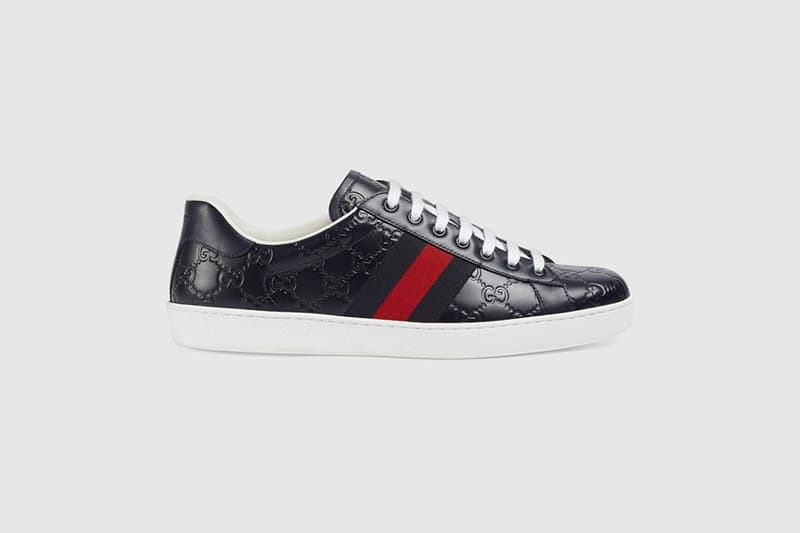 グッチ Ace Low Top のニューデザインシリーズ