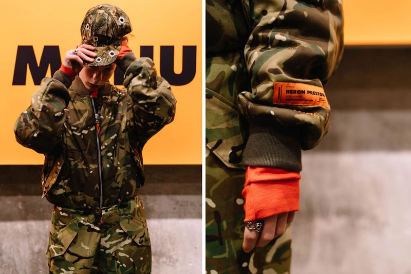 Heron Preston の2017年秋冬コレクション “For You, The World” にクロースアップ