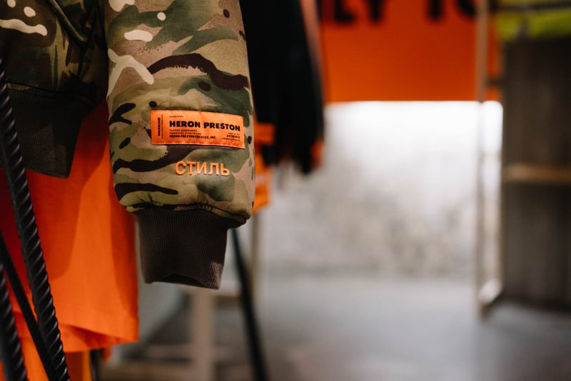 Heron Preston の2017年秋冬コレクション “For You, The World” にクロースアップ