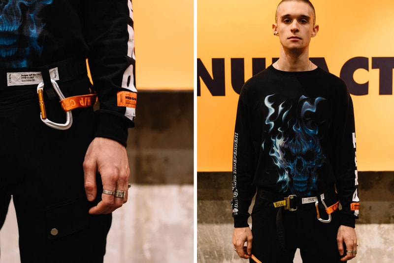 Heron Preston の2017年秋冬コレクション “For You, The World” にクロースアップ