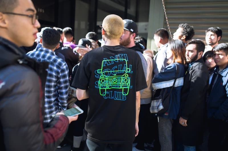 Anti Social Social Club x RSVP Gallery コラボレーション発売日に潜入