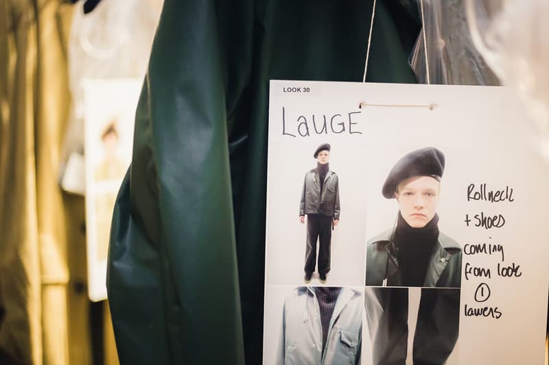 London Fashion Week Men's: Backstage at MIHARAYASUHIRO