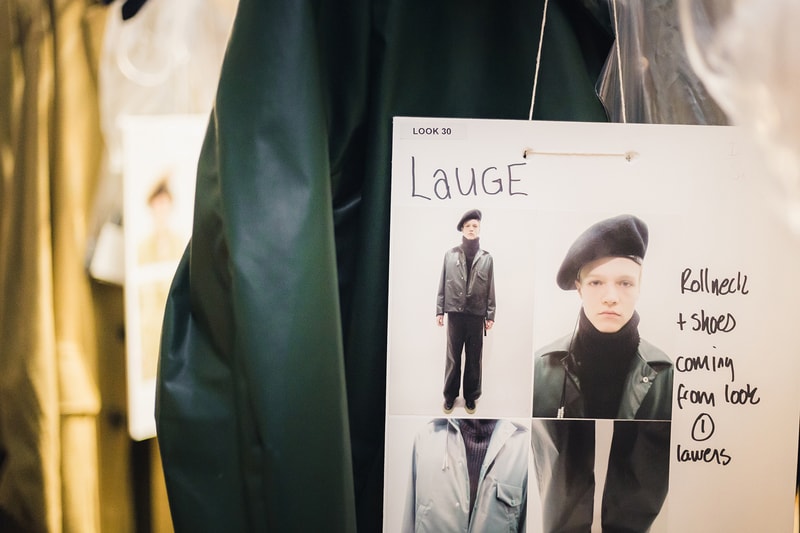 London Fashion Week Men's: Backstage at MIHARAYASUHIRO