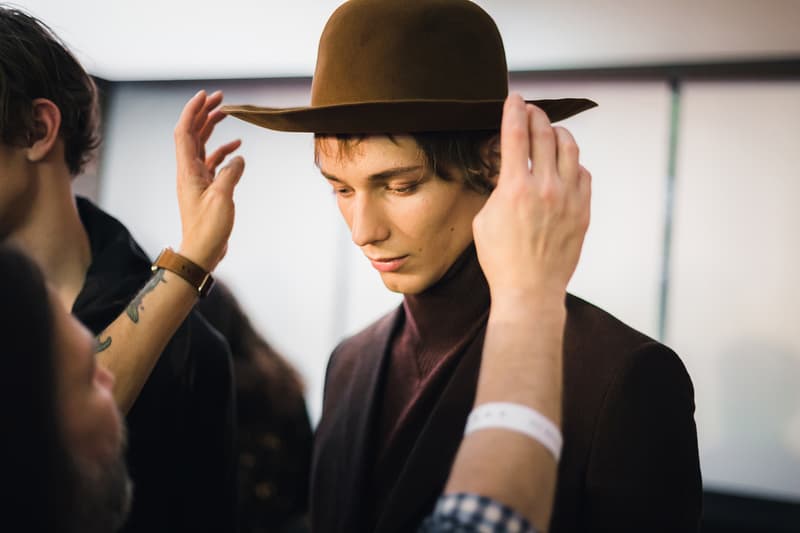 London Fashion Week Men's: Backstage at MIHARAYASUHIRO