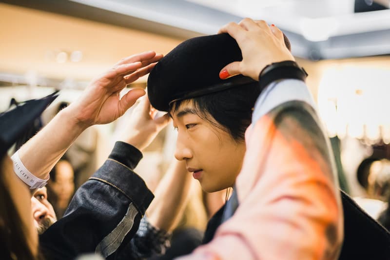 London Fashion Week Men's: Backstage at MIHARAYASUHIRO