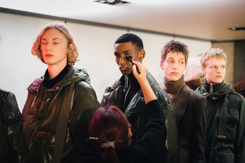 London Fashion Week Men's: Backstage at MIHARAYASUHIRO