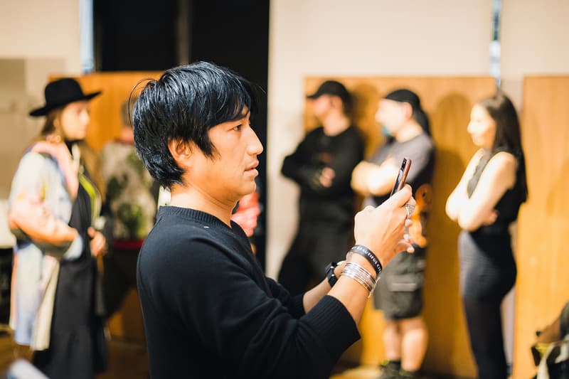 London Fashion Week Men's: Backstage at MIHARAYASUHIRO