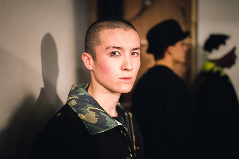 London Fashion Week Men's: Backstage at Liam Hodges