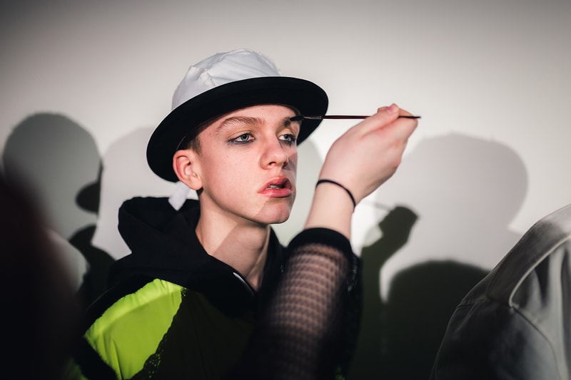 London Fashion Week Men's: Backstage at Liam Hodges