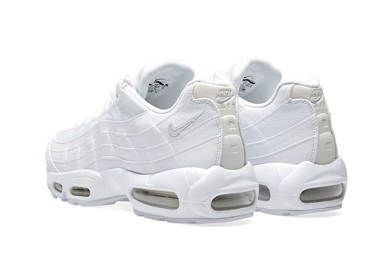 Nike が Air Max 95 を “Triple White” にメイクオーバー