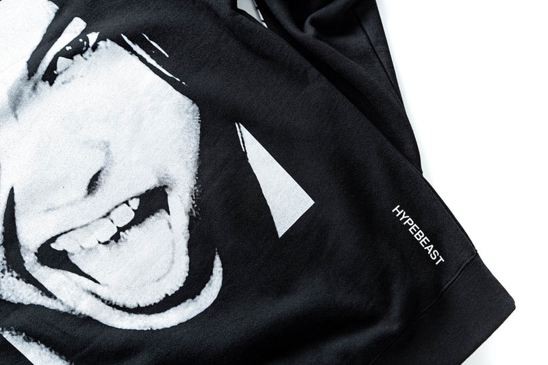 PLEASURES x HYPEBEAST コラボアイテムにクローズアップ