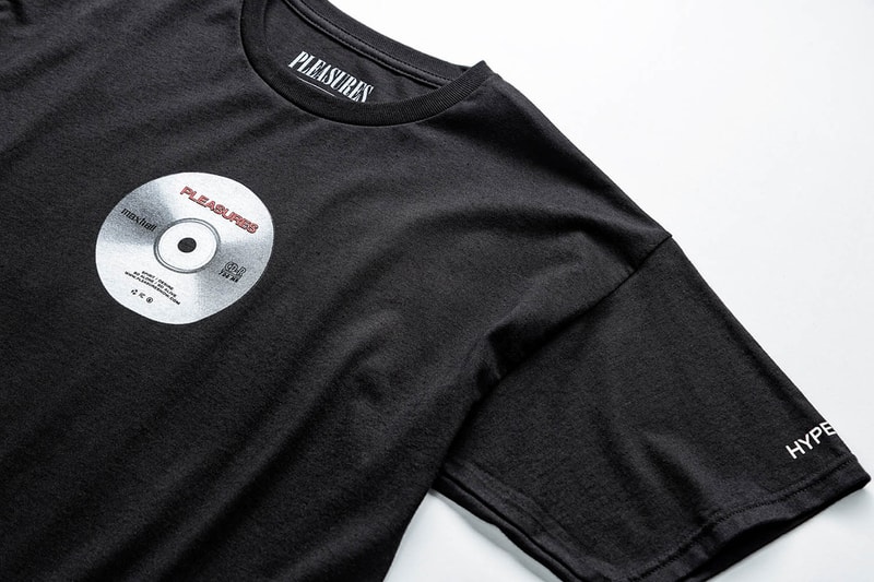 PLEASURES x HYPEBEAST コラボアイテムにクローズアップ