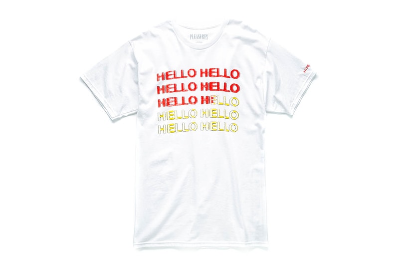 PLEASURES x HYPEBEAST コラボアイテムにクローズアップ