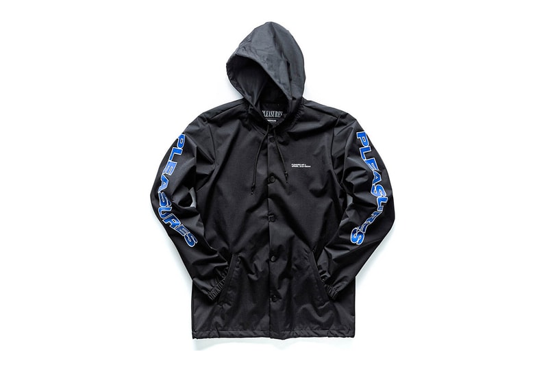 PLEASURES x HYPEBEAST コラボアイテムにクローズアップ