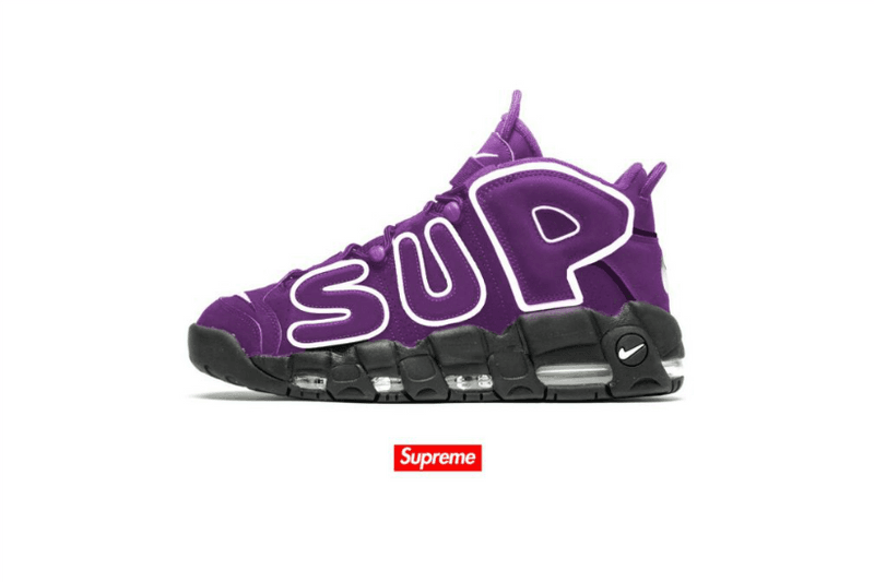 シュプリーム ナイキ Nike Air More Uptempo