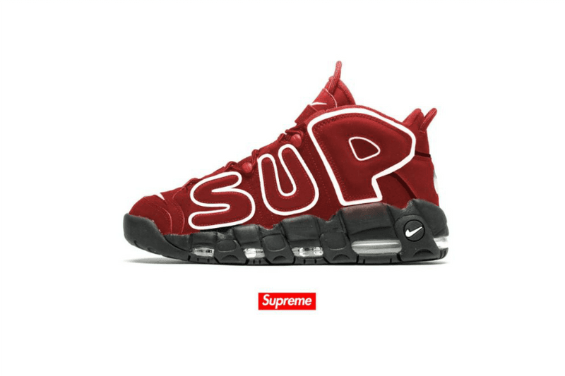 シュプリーム ナイキ Nike Air More Uptempo