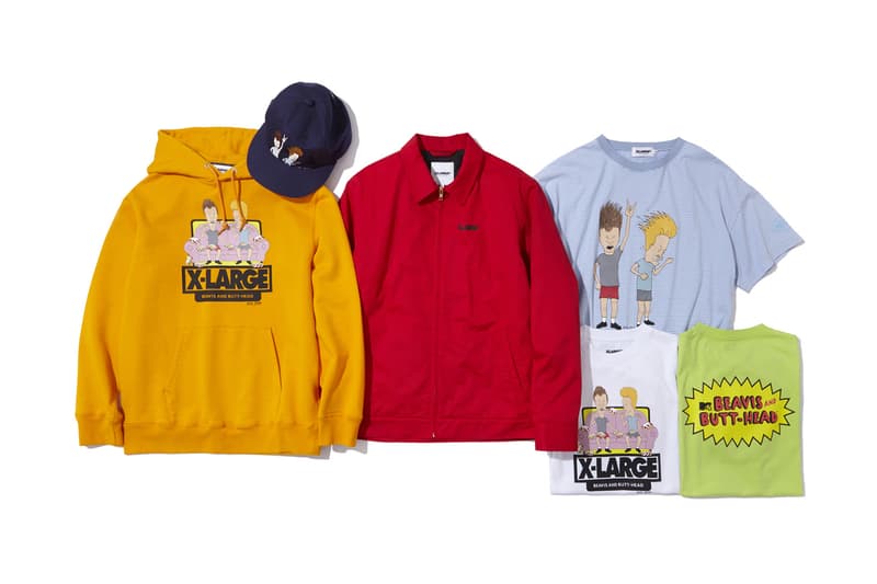 エキストララージ® が米人気アニメ番組『ビーバス・アンド・バットヘッド』のカプセルコレクションをドロップ