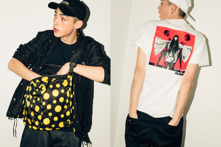 XLARGE® & X-girl が展覧会“草間彌生 わが永遠の魂”とコラボレーション