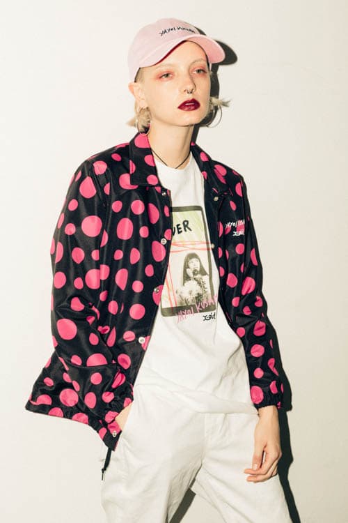 XLARGE® & X-girl が展覧会“草間彌生 わが永遠の魂”とコラボレーション