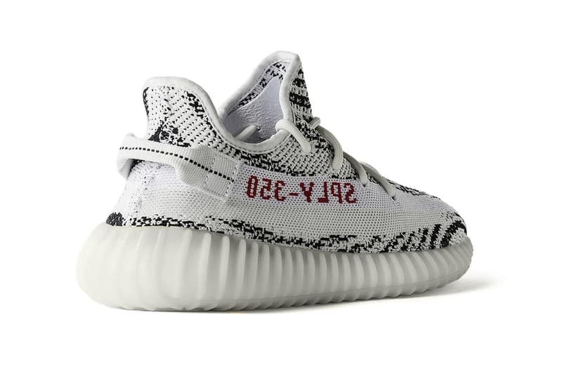 YEEZY BOOST 350 V2 “Zebra” のディティールにフォーカス