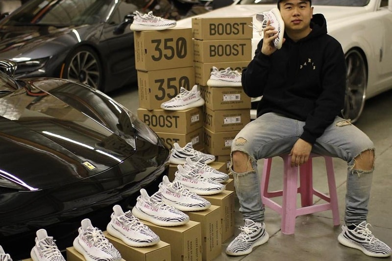YEEZY BOOST 350 V2 “Zebra” の山と共にアレン・クオが再び登場