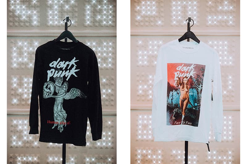 ダフト・パンク初のポップアップではカスタムスケートボードとバンドTシャツも展開