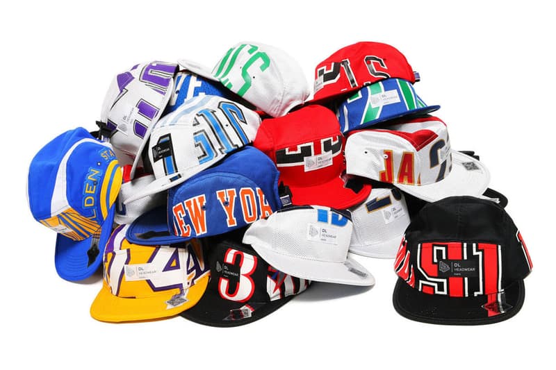 NBAジャージで作られた5パネルキャップ "My Allstar Collection"