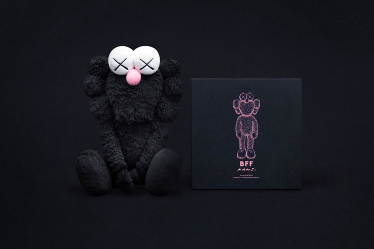 KAWS の限定 BFF ブラックバージョンが今夜再リリース