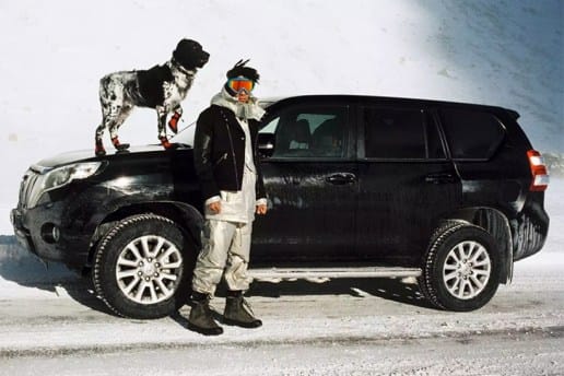 Neil Barrett のスキーウェアコレクションにフィーチャーした、SSENSEの最新エディトリアル