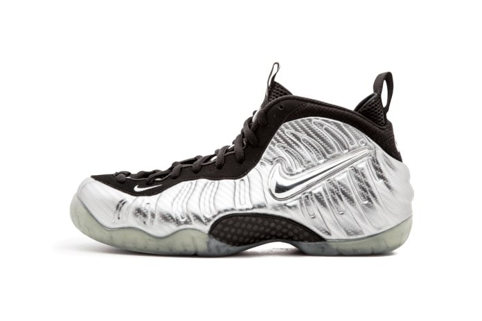 Nike Air Foamposite Pro の新色 シルバー/ブラックがまもなくリリース
