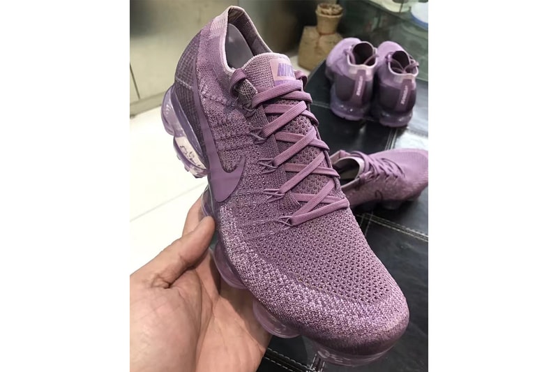パープルカラーが全体に施された Air VaporMax のビジュアルがリーク