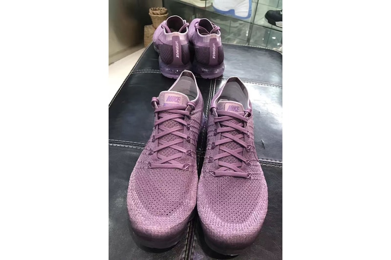 パープルカラーが全体に施された Air VaporMax のビジュアルがリーク