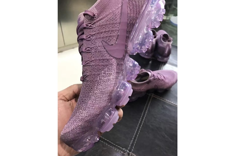 パープルカラーが全体に施された Air VaporMax のビジュアルがリーク