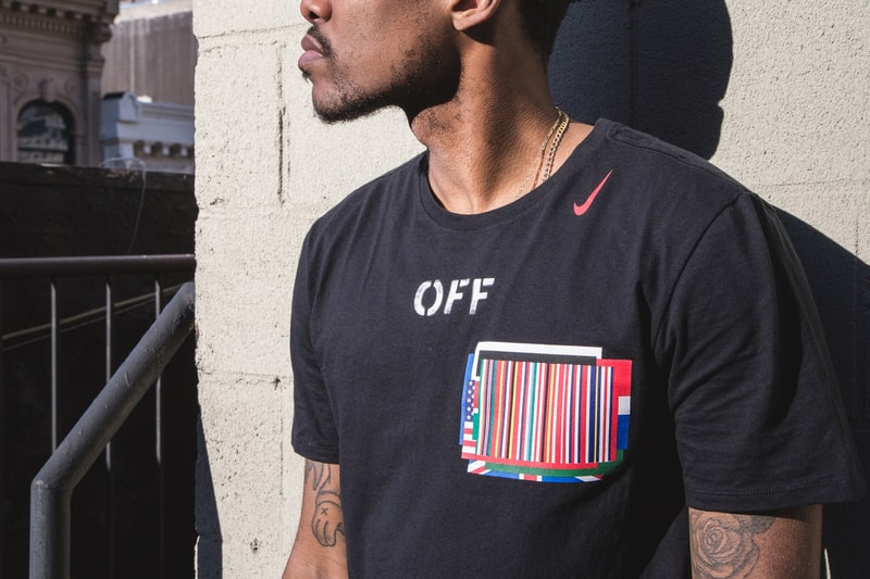 Nike と OFF-WHITE が平等を謳うコラボレーションTシャツを製作