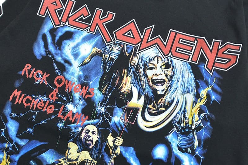 Non Trouve によるリック・オウエンスのツアーマーチ最新作