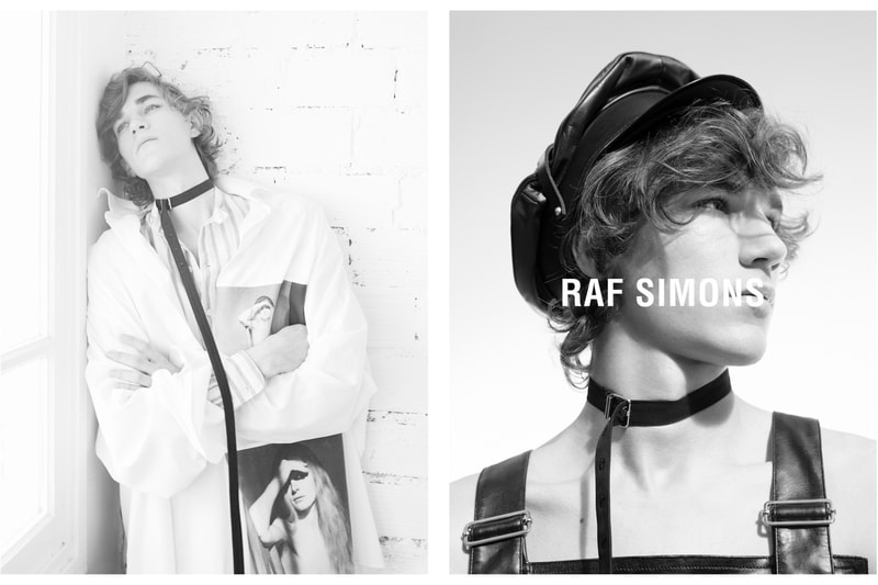 Raf Simons の2017年春夏キャンペーンイメージが公開