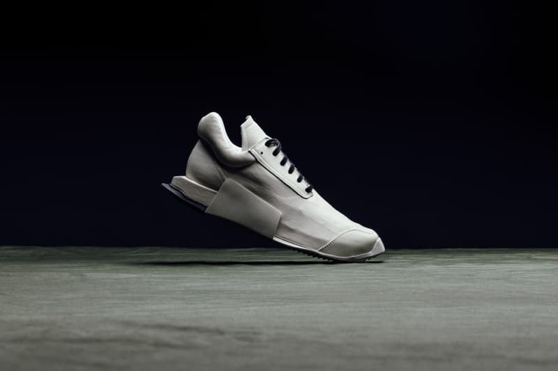  Rick Owens x adidas RO Level Runner Low にクローズアップ