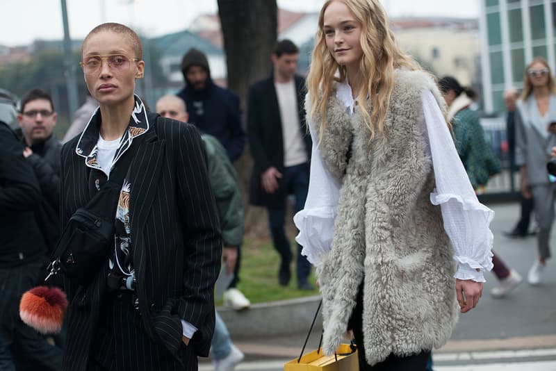 Milan Fashion Week 2017 Streetsnaps